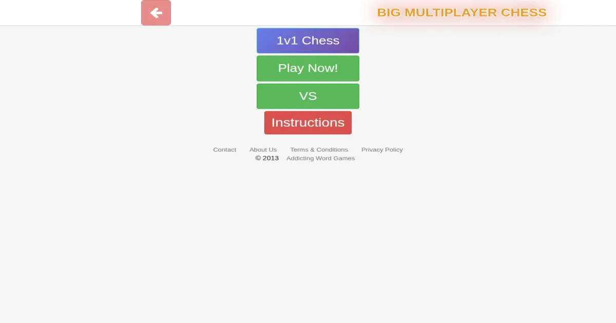 Big Multiplayer Chess app preview